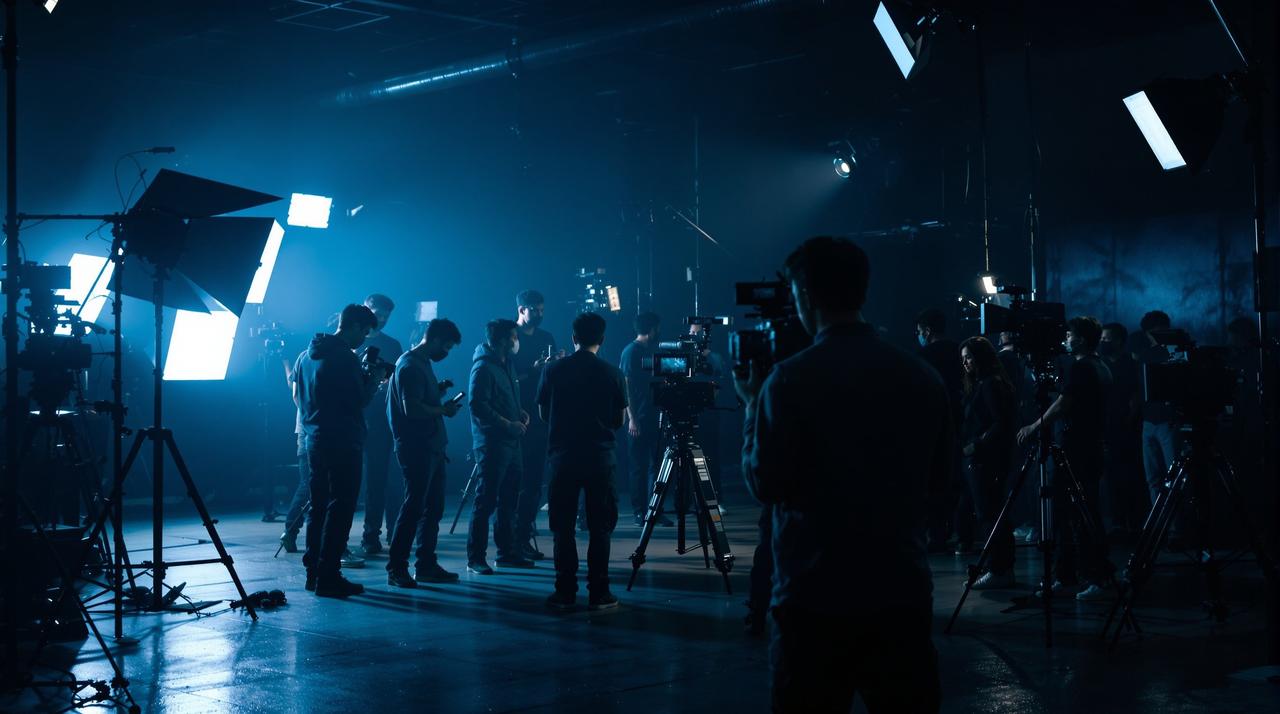 神秘影院制作现场